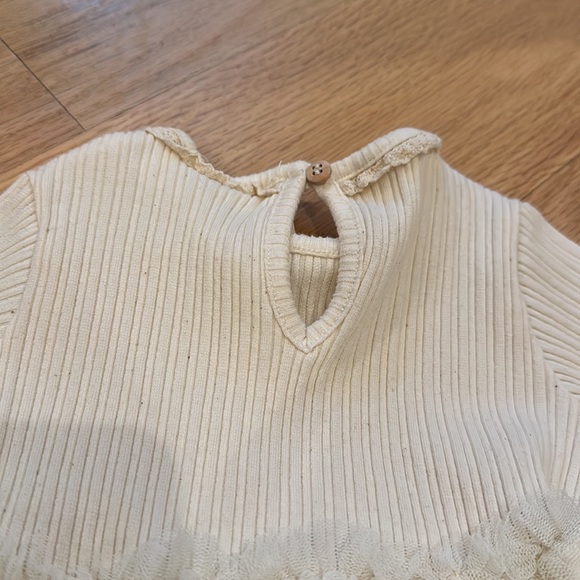 Zara Tulle Dress Cream size 12-18 months - Picture 9 of 9